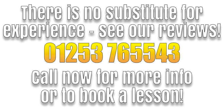 learning in Blackpool with a highly experienced driving instructor