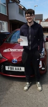 Congratulations Marshall on passing your test with Clearway.  Passed 26th Junse 2025.