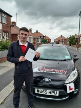 I would like to say a amassive thank you to the Clearway team.  They went above and beyond to helo me get  my driving test.  Fred made me feel comforatble and built my driving confidence from the ground up.  Would highly recommend Clearway if you are looking to get your driving licence.  Passed 18th July 2023